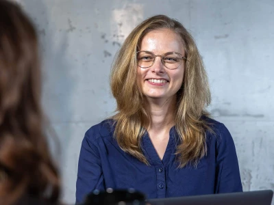 Beratungsgespräch mit Natascha