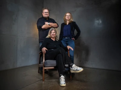 Gesellschafterteam Christine, Natascha und René.