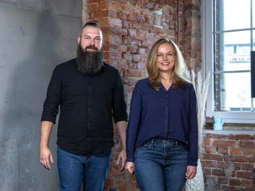 Softwareteam Natascha und Andre