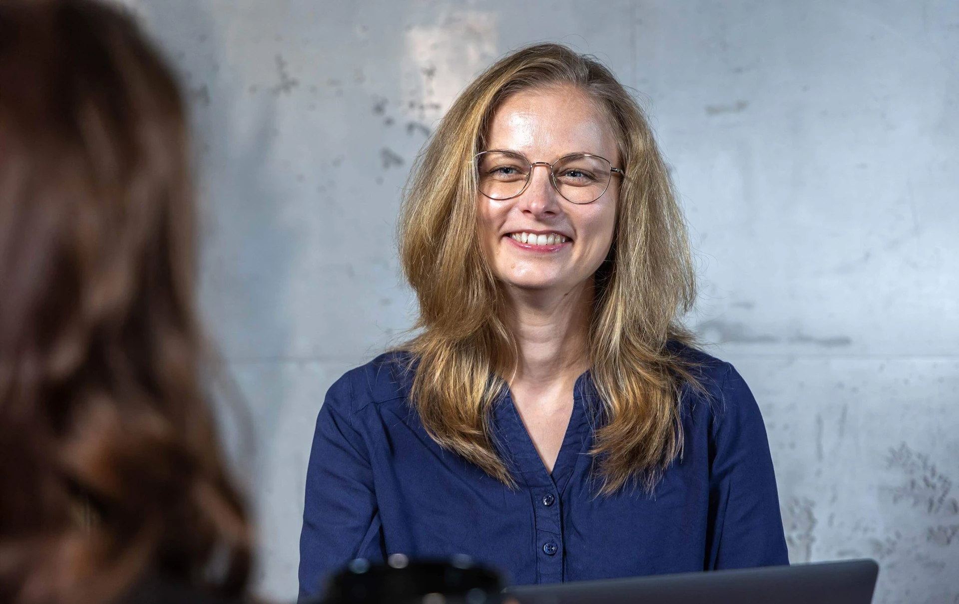 Beratungsgespräch mit Natascha