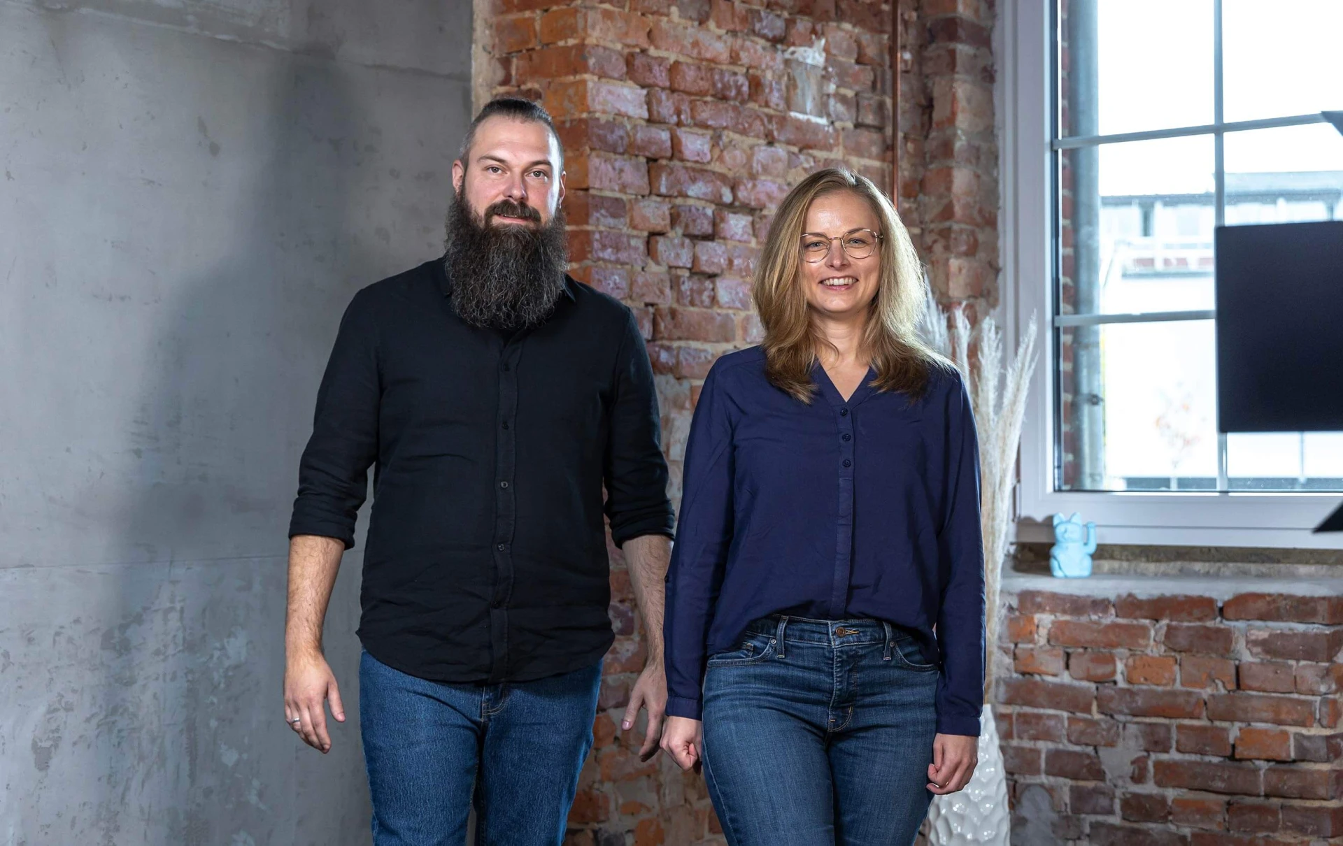 Softwareteam Natascha und Andre